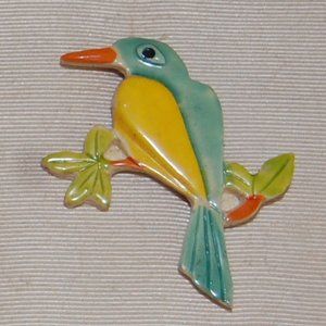 Vintage Bird Brooch
